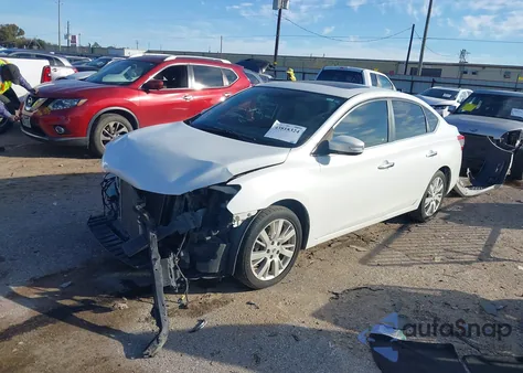 2015 Nissan Sentra Sl из США, поврежденный, VIN 3N1AB7AP0FY361930